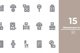 Homecare Icon Premiere Pro 50310819
