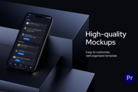 App Mockup Promo for Premiere Pro 44064495