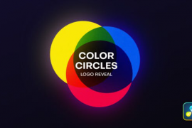 RGB Color Circles Logo Reveal 52060872