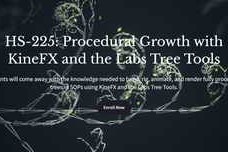 Houdini School – HS-225 Procedural Growth with KineFX and the Labs Tree Tools