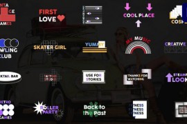 Creative Pixel Titles for Premiere Pro 52514837
