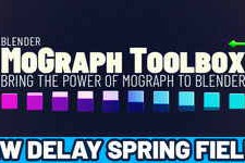Free Download:Blender Mograph Toolbox v1.2.2 and Presets