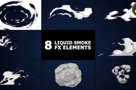 Liquid Smoke Elements | DaVinci Resolve 52087568