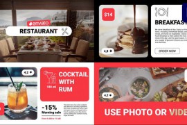 Modern Restaurant Food Menu for Premiere Pro 42945075