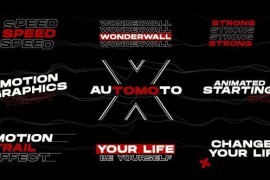 Typography Titles 2.0 | After Effects 47828335