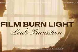 Free Download:Film Burn Light Leak Transitions #01 62240058