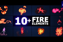 Fire Elements | After Effects 50252782