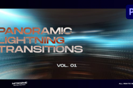 Lightning Panoramic Transitions Vol. 01 for Premiere Pro 50747652