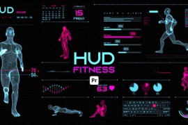 HUD Fitness for Premiere Pro 44688128