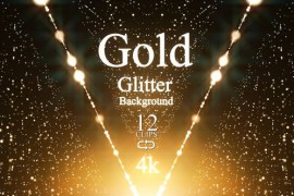 Gold Glitter Background Pack 24852474