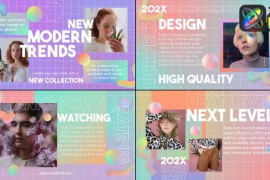 Abstract Modern Slides for FCPX 52511614