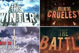 3D Cinematic Titles 14667590
