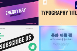 Typography Titles | After Effects 47657401