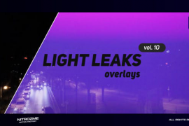 Light Leaks Overlays Vol. 10 for Premiere Pro 48037588