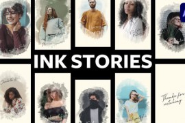 Instagram Ink Historical Stories for After Effects 43218056