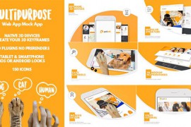 Multipurpose Web App Mock App 20461284