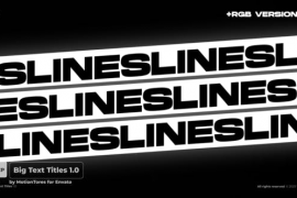 Big Text Titles \ FCPX 47111398