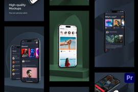 App Mockup Instagram Stories for Premiere Pro 45552105