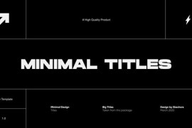 Minimal Titles | FCPX 42905552