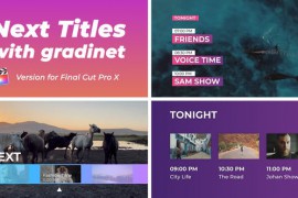 Next Titles with Gradient | FCPX 49534853