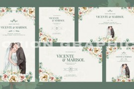 Bells Wedding Invitation | Mogrt 51967388