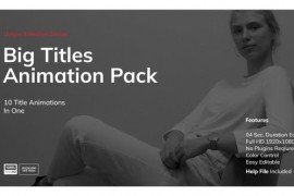Big Titles Animation Pack 47133203
