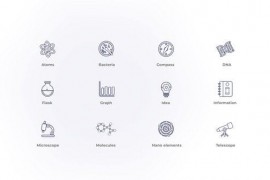 Science - Outline Icons 46804173