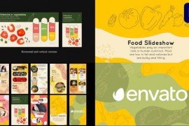 Delicious Food Slideshow | Premiere Pro MOGRT 43683110