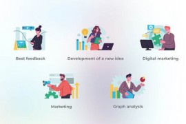 Marketing - Flat concept 43436720