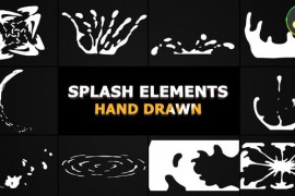 Splash Elements for DaVinci Resolve 44675917