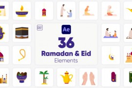 Ramadan & Eid Elements For After Effects 44700176