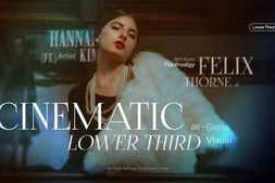 Free Download:Cinematic Lower Thirds 64201973