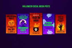 Free Download:Halloween Social Media Posts 60340856
