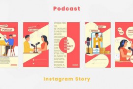 Live Podcast Instagram Story 44420147