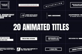 Animated Titles 47154333