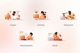 Rest and Development - Cartoon Gradient Concepts 49307812