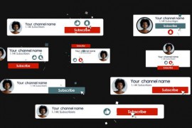 Youtube Subscribe Pack 48561582