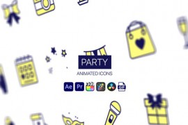 Party Animated Icons 44952060