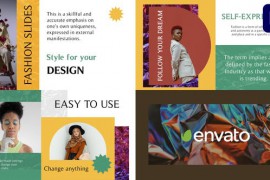 Geometric Fashion Slides for Premiere Pro 48525340