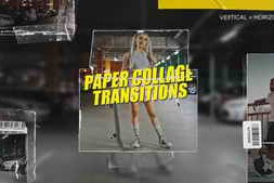 Free Download:Paper Collage Transitions 62256026