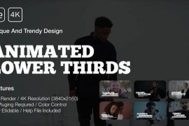 Lower Thirds | After Effects 50747848