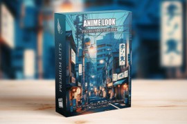 Anime Japan Blue Cinematic Street Film LUTs Pack 49884250