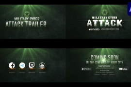 Military Cyber Attack Trailer for After Effects 50821681