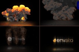 Fast Explosions Logo Reveal for Premiere Pro 48525500