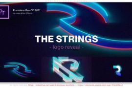Strings Logo Reveal 52032831