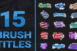 Brush Titles Pack 47277836