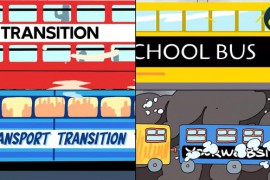 Transport Transition Titles for DaVinci Resolve 52468120