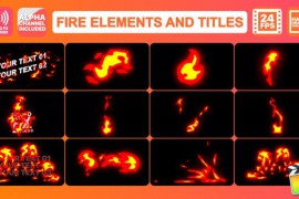 Fire Elements Pack | FCPX 23981546