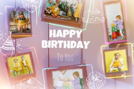 Happy Birthday Photo Frames 32068436
