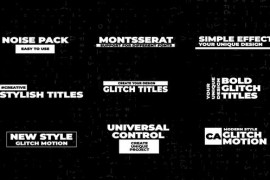 Glitch Titles | AE 43178202